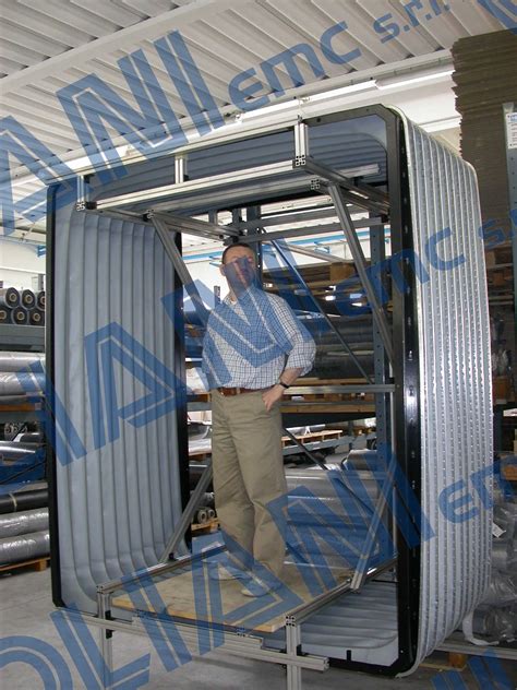 EMI/EMC schielded bellows, shielding products, shielding magnetic fields