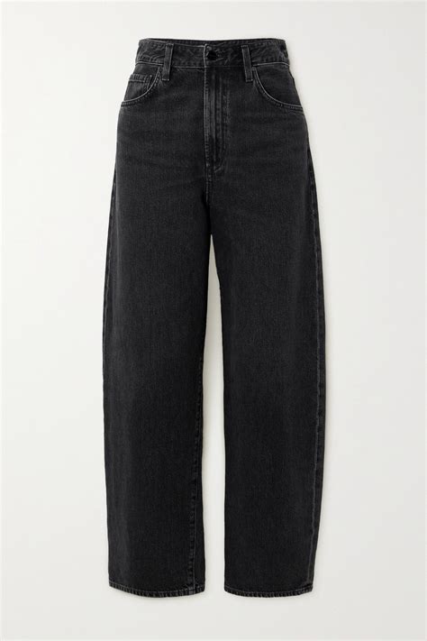 GOLDSIGN The Witkin high-rise straight-leg jeans in 2024 | Black jeans ...