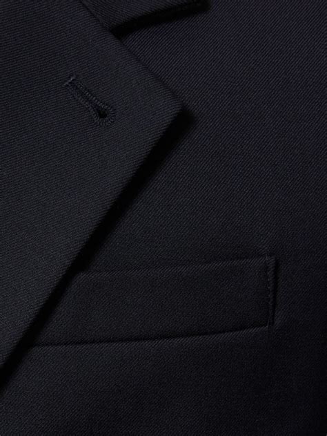 2-button wool blend unisex blazer - Dunst - Men | Luisaviaroma