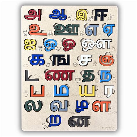 Tamil Letter Format Kit - Ka Kaa Ki Kee Tamil Letters for Kids Learning ...