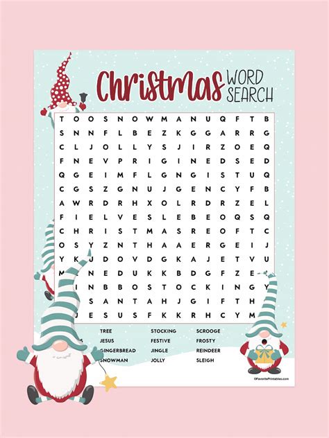 Free Printable Easter Word Search - Favorite Printables