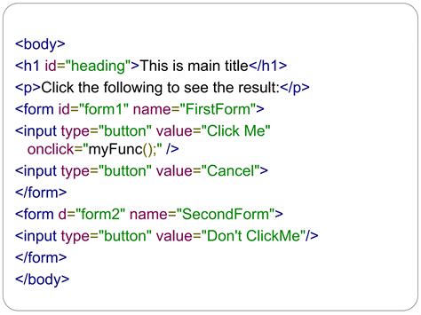 Java DOM Methods 的图像结果