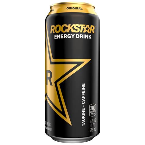 Rockstar Energy Drink Original Flavor, 16 fl oz, 1 Count Can - Walmart.com