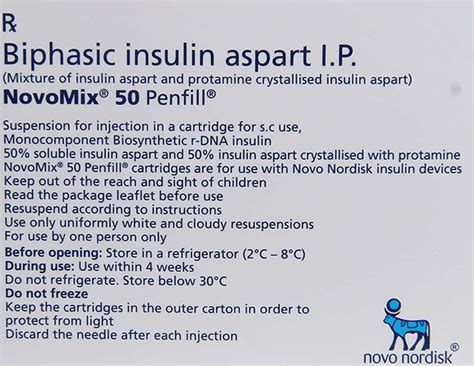 Novomix Penfill 100 U Suspension For Injection (3): Uses, Side Effects ...