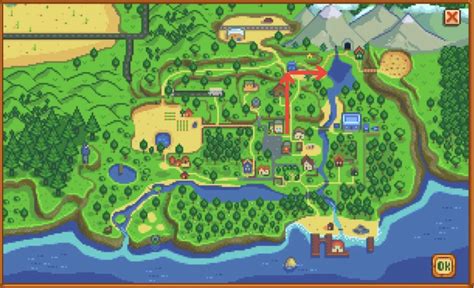 Stardew Valley Mountain Lake Location (with Maps) and Fishing Guide