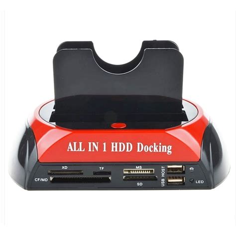 All in 1 HDD Docking,2.5''/3.5'' SATA Multi-Function HDD Docking ...