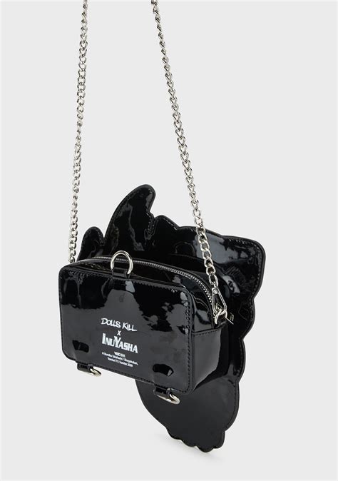 Dolls Kill x Inuyasha Kirara Convertible Mini Backpack - Black
