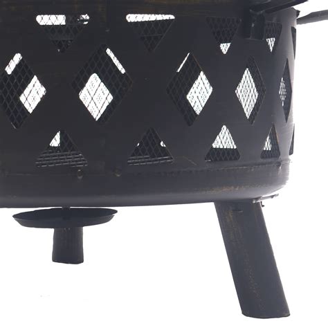 Buy Bluegrass Living 30 Inch. Roadhouse Steel Deep Bowl Fire Pit with ...