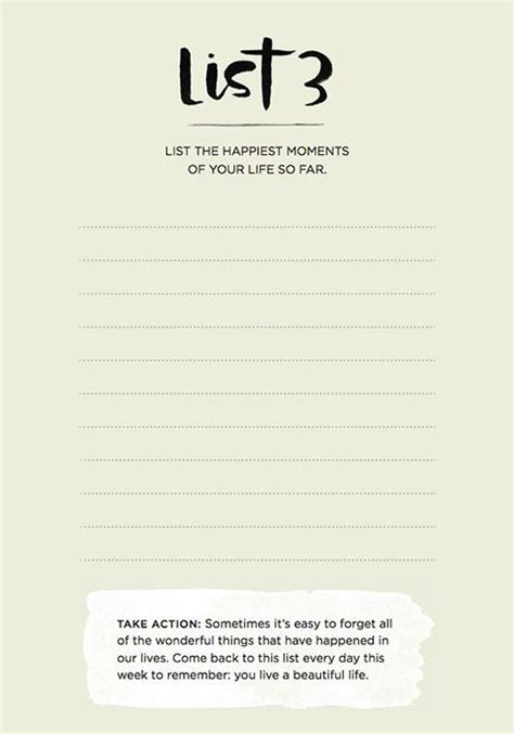 Your Checklist for Making Positive Changes in the New Year | 52 lists ...