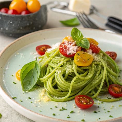 Green Spaghetti Recipe: A Healthy and Flavorful Twist on Pasta