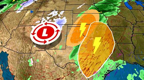 Severe Weather Threat Stretches From Texas to Kansas - Videos from The ...