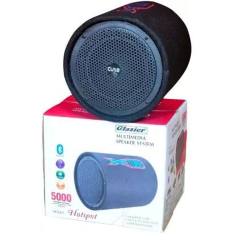 Glazier car Stereo Tube (5000 W) Speaker for Auto, Taxi, Car, Tractor ...