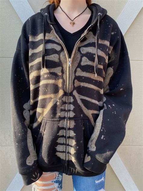 Bleach Skeleton Hoodie Tutorial at Carmel Parker blog