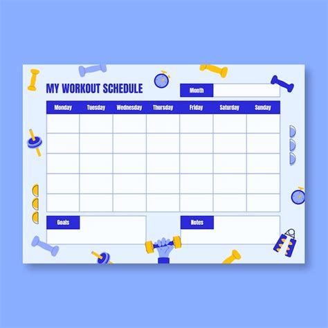 Exercise Grid Template 的图像结果
