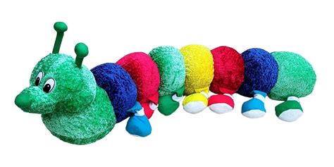 Buy LEKEN Caterpillar Soft Toy, Stuffed Caterpillar with Multiple Legs ...