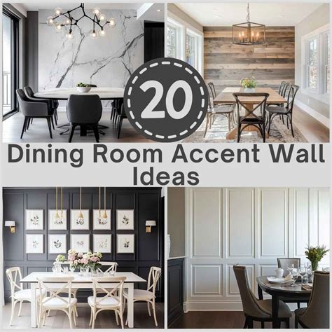 20 Dining Room Accent Wall Ideas That Make a Big Impact
