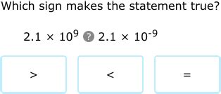 IXL - Compare numbers written in scientific notation (Class VIII maths ...