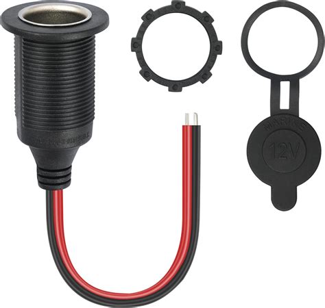 MOIDHSAG 12V/24V 120W Car Cigarettes Lighters Socket Power Adapters ...