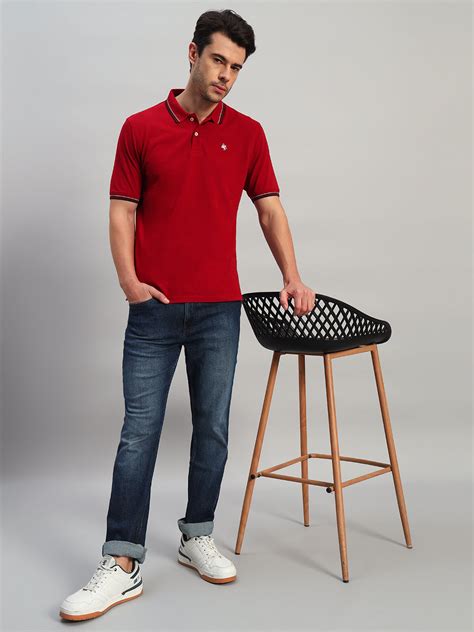 T-Shirt for Men | Breathable & Soft with Color Fastness Regular Fit Po ...