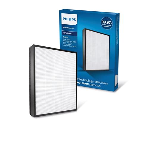 Philips Nano Protect Hepa 3000 Series Replacement Air Purifier Filter ...