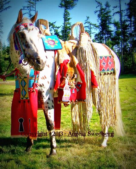 Amazing native american nez perce horse regalia by quillwork artist 10 ...