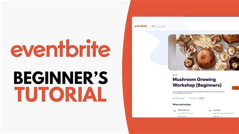 Image result for Eventbrite Tutorial Free