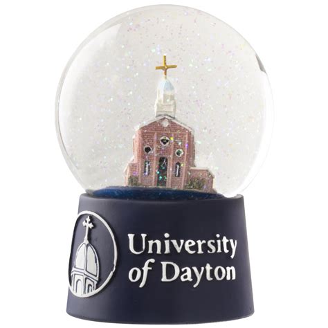 NEIL® GLASS SNOWGLOBE UNIVERSITY OF DAYTON IMMACULATE CONCEPTION CHAPEL ...