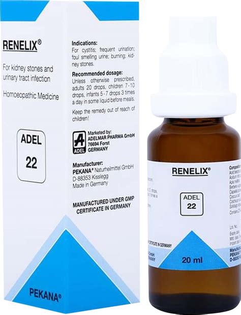 Buy ADEL 22 RENELIX DROPS 20 ML Online & Get Upto 60% OFF at PharmEasy