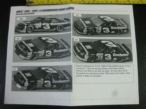 Image result for NASCAR Model Kit Decals