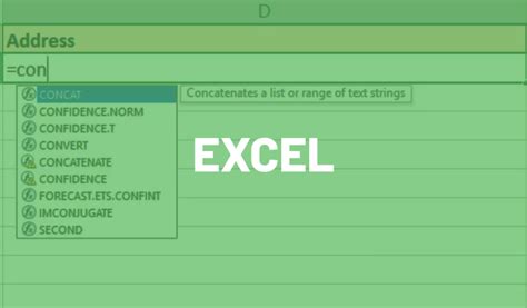 Image result for Excel Text Functions