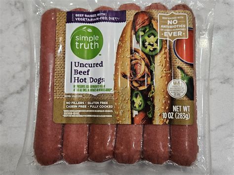 Uncured Beef Hot Dogs Nutrition Facts - Eat This Much