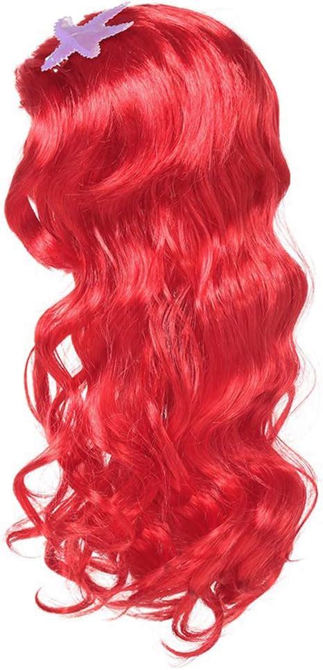 Yosbabe Princess Mermaid Wig Ariel Braid Princess Mermaid India | Ubuy