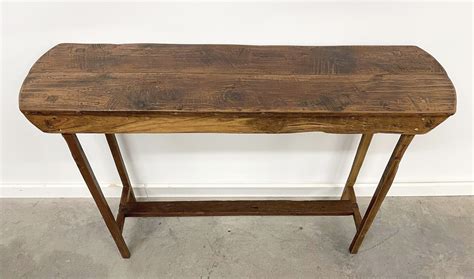 Reclaimed Wood Entryway Console Table | Gado Gado