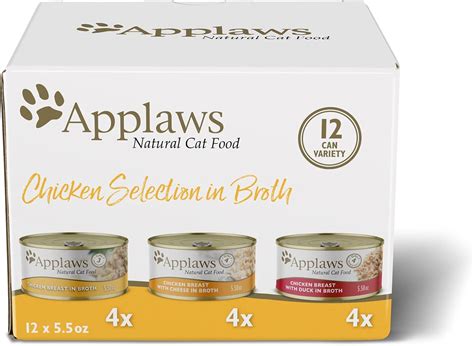 Buy Applaws Wet Cat Food, 12 Pack, Limited Ingredient Canned Wet Cat ...