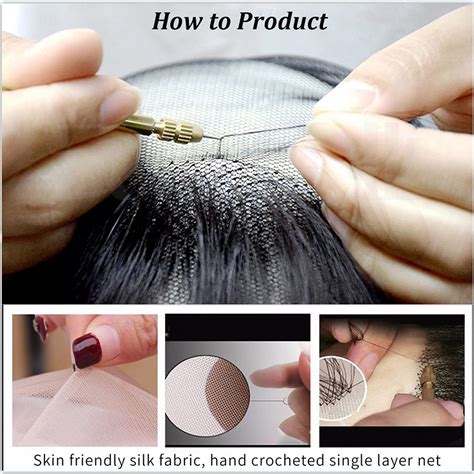 Buy Fake Mustache 100％ Human Hair Face Beard for Adults Men Realistic ...