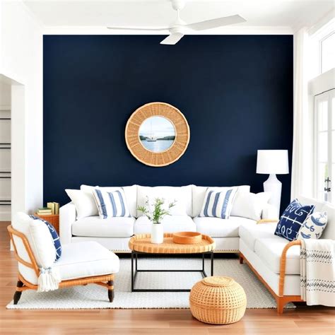 15 Navy Blue Living Room Ideas for Bold Elegance