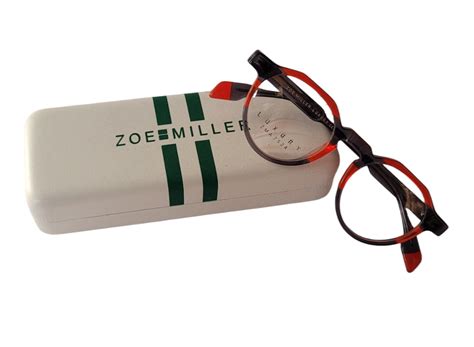 Zoe Miller Eyewear Spectacle Luxury ZMA7524 Multi GREY/RED ...