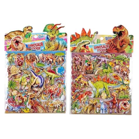 Mayatra's Kawaii 3D Puffy 6 Sheets Stickers for Kids Scrapbooking ...