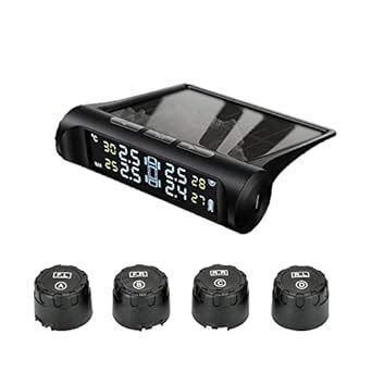RSI® Voice Alert USB/Solar Powered TPMS (Tire Pressure Monitoring ...