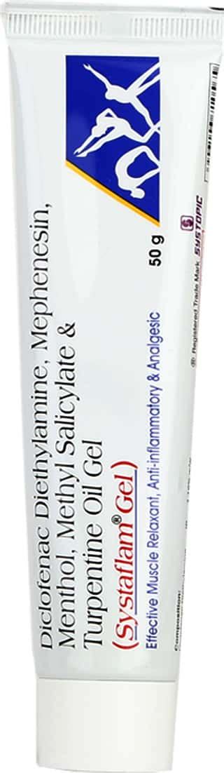 Buy SYSTAFLAM GEL 50GM Online & Get Upto 60% OFF at PharmEasy