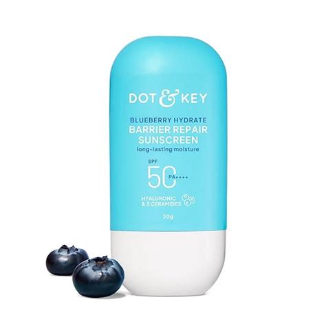 Dot & Key Blueberry Hydrate Barrier Repair Sunscreen In-Vivo Tested SPF ...