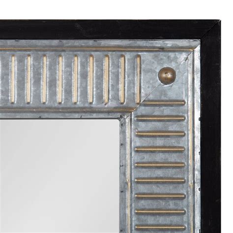 Kate and Laurel Deely 27-in W x 36-in H Black Framed Wall Mirror at ...