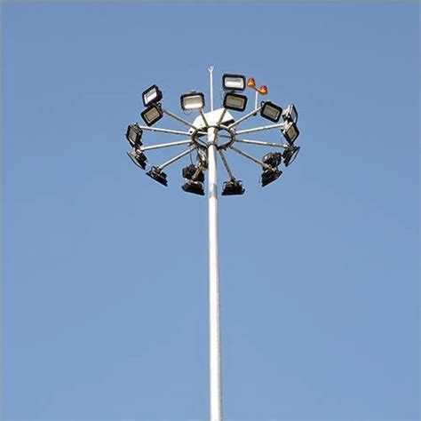 High Mast Lighting Pole - 12 Meter High Mast Pole Manufacturer from Hapur