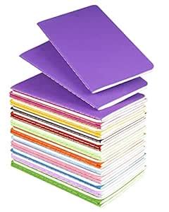 Lzerking Small Lined Notebooks Bulk 36 Pack Mini Pocket Notepads ...