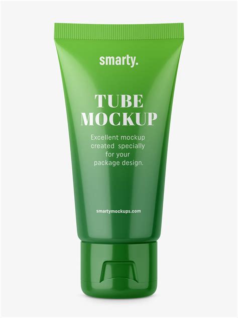 Small tube mockup / glossy - Mockups Design