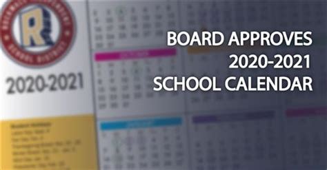 Rockwall ISD Board Approves 2020-2021 District Calendar - The Rockwall ...