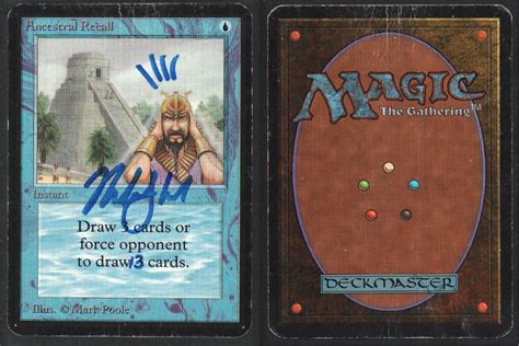 MTG Alpha card frames