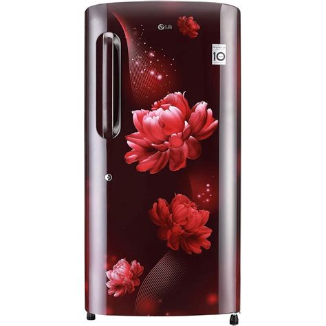 LG 205 L 4 Star Inverter Direct-Cool Single Door Refrigerator Scarlet ...
