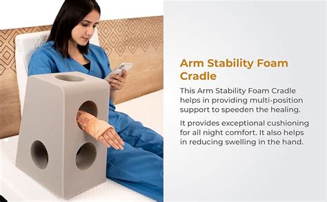 FOVERA Arm Stability Foam Cradle for Multiple Positioning of Arm - Aids ...
