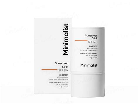 Buy Minimalist Broad Spectrum Sunscreen Stick SPF 50+ PA++++ Online at ...